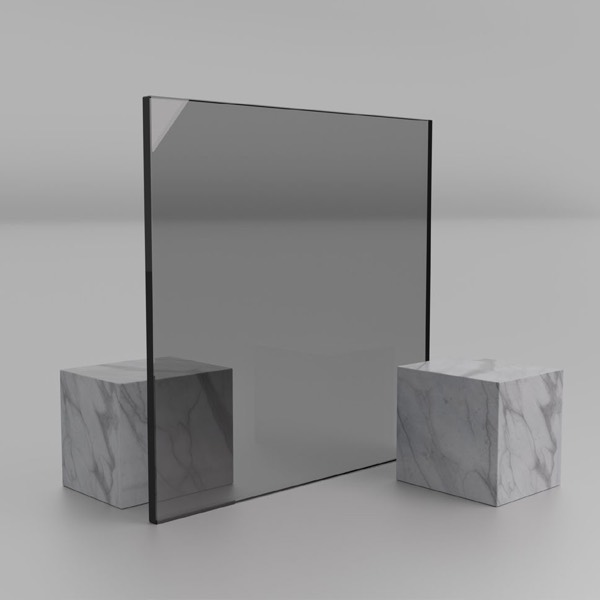 Getöntes Glas Antisol Grey