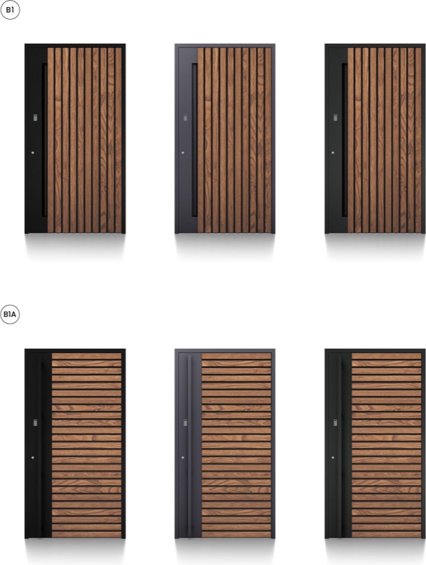 Haustürmodelle Balance B1 und B1A