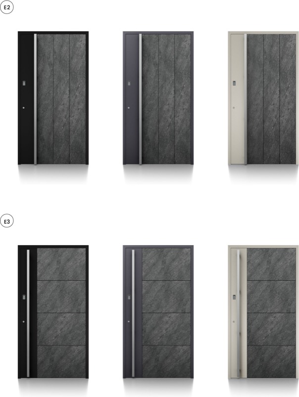 Haustürmodelle Eternal E2 und E3