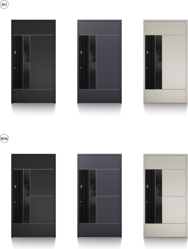 Haustürmodelle Respect R11 und R11A