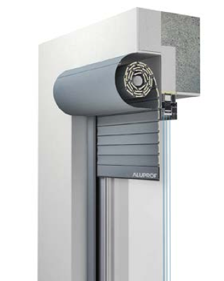 Vorbaurollladen SKO-P mit rundem Kasten